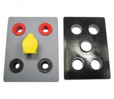 Tampa para Baterias Polo Duplo (07 A 10 PZS)