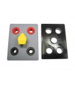 Tampa para Baterias Polo Duplo (07 A 10 PZS)